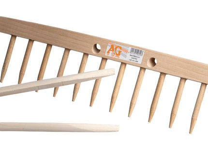 A&G MANICO PER RASTRELLO LEGNO A 2 PUNTE D.MM28 CM180