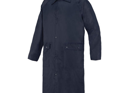 ISSA CAPPOTTO IMPERMEABILE ANTIPIOGGIA BLU