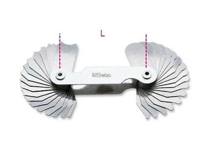 BETA  1707A/2 RAGGIMETRO LAME CONCAVE E CONVESSE IN ACCIAIO MM7,5-15