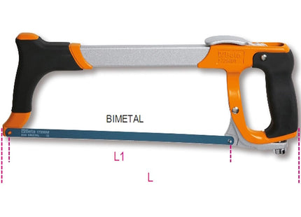 BETA  1726BM SEGHETTO SISTEMA TENSIONAMENTO LAMA A SGANCIO RAPIDO