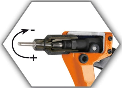 BETA  1741U RIVETTATRICE ULTRA COMPATTA CON REGOLAZIONE SFORZO(A2024)