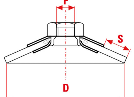 SIT SPAZZOLA CONICA IN FILO ONDULATO OTTONATO D.MM 90 M14 ART.0745