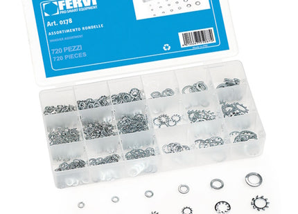 FERVI ASSORTIMENTO DI RONDELLE TOTALE PZ720
