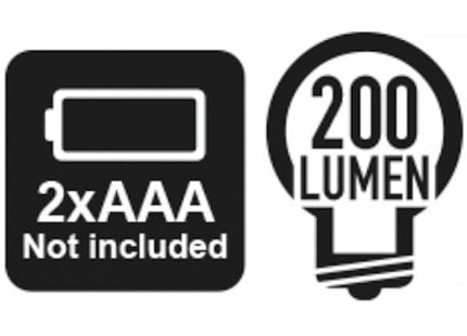 BETA  1833XS/2 TORCIA STILO A LED 200 LUMEN IP66