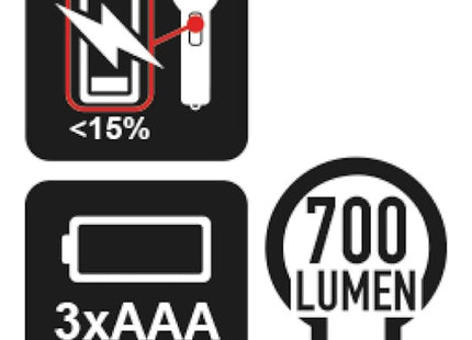 BETA  1833M TORCIA A LED ALTA LUMINOSITA' 700 LUMEN IP66 (A2024)