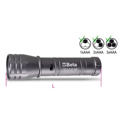 BETA  1834PL TORCIA A LED ALTA LUMINOSITA' 500 LUMEN*