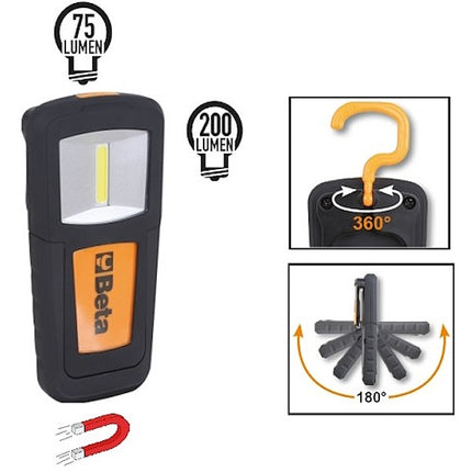 BETA  1838COB LAMPADA LED PORTATILE RICARICABILE(A2024)