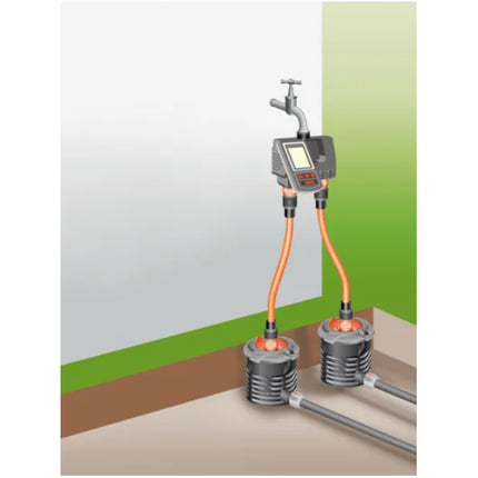 GARDENA 01874 COMPUTER PER IRRIGAZIONE C 2030 DUO PLUS