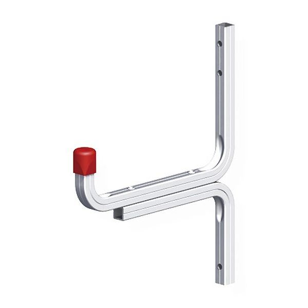 ALFER GANCIO PER PARETI ALLUMINIO NATURALE MM175 PORTATA MAX KG50