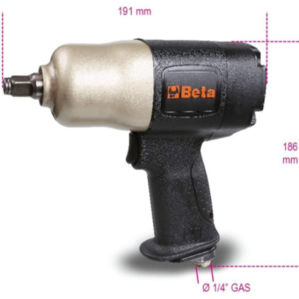 BETA  1927CD AVVITATORE REVERSIBILE DA 1/2" + 3 BUSSOLE*