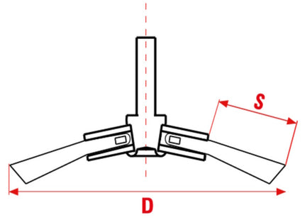 SIT SPAZZOLA CONICA IN FILO ONDULATO CON GAMBO D.MM 95 ART.0212