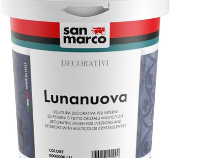 SAN MARCO LUNANUOVA VELATURA EFFETTO CRISTALLI MULTICOLOR