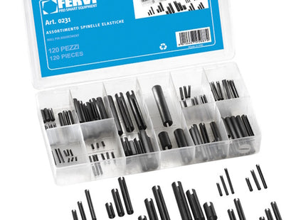 FERVI ASSORTIMENTO DI SPINE ELASTICHE TOTALE PZ120