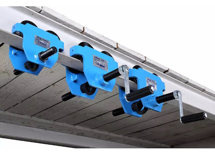 TRACTEL CARRELLO/CORSO PER PARANCHI TRASLAZIONE A SPINTA PORTATA KG500