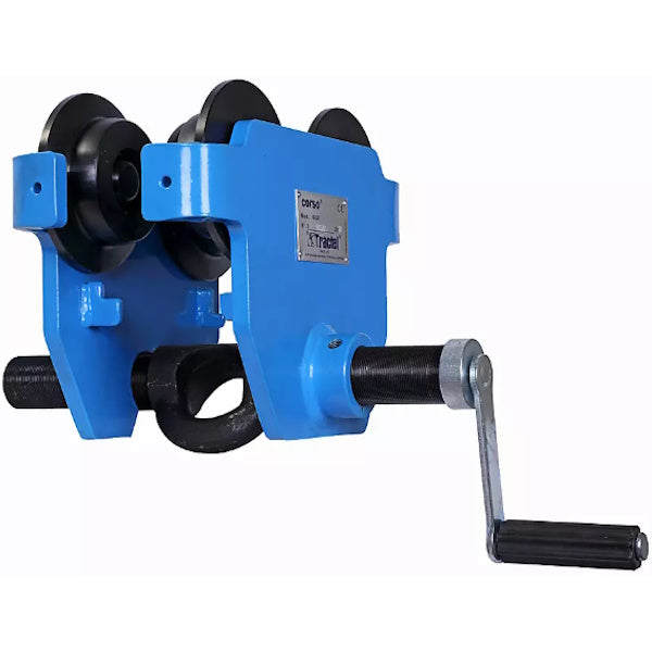 TRACTEL CARRELLO/CORSO PER PARANCHI TRASLAZIONE A SPINTA PORTATA KG500