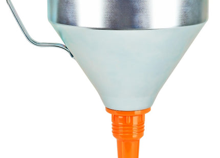 PRESSOL IMBUTO IN LAMIERA GAMBO IN POLIETILENE CON SETACCIO