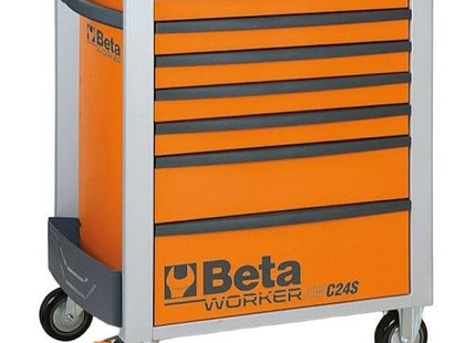 BETA BW2400SO7/E-M CASSETTIERA CON 7 CASSETTI + 309 UTENSILI ARANCIO