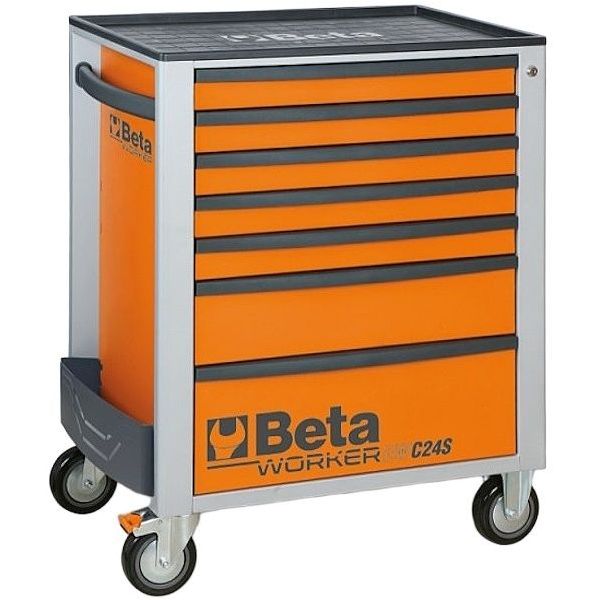 BETA BW2400SO7/E-M CASSETTIERA CON 7 CASSETTI + 309 UTENSILI ARANCIO