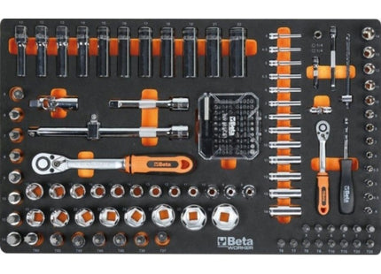 BETA RSC24/6-N-249UT CASSETTIERA 6 CASSETTI+249 UTENSILI INDUSTRIA NERO