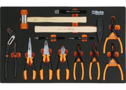 BETA RSC24/6-N-249UT CASSETTIERA 6 CASSETTI+249 UTENSILI INDUSTRIA NERO