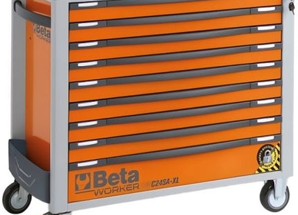 BETA BW2400SXLO9/E-XXL CASSETTIERA CON 9 CASSETTI + 716 UTENSILI ARANCIO