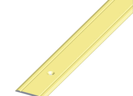 ALFER PROFILO RACCORDO EXTRAPIATTO ALLUMINIO OTTONE MM30X2 MT1