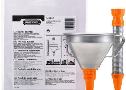 PRESSOL IMBUTO COMBI-LAMIERA GAMBO FLESSIBILE CON SETACCIO D.MM160