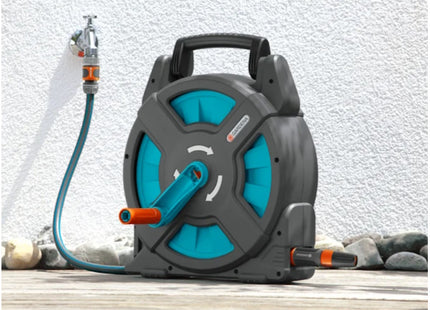 GARDENA 02662 AVVOLGITUBO CON TUBO DA MT15 ACQUABOX 15 CLASSIC
