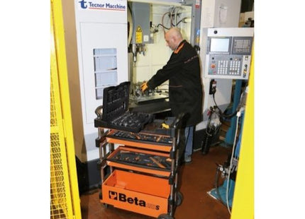 BETA C27S-O CARRELLO PORTAUTENSILI RICHIUDIBILE VUOTO ARANCIO (A2024)
