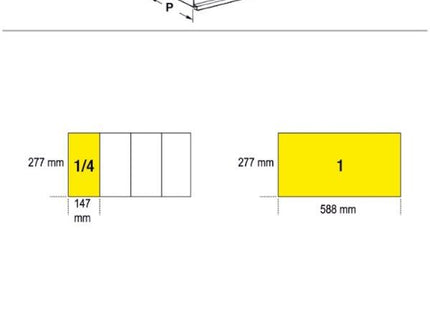 BETA C27S-R CARRELLO PORTAUTENSILI RICHIUDIBILE VUOTO ROSSO (A2024)