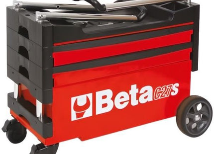 BETA C27S-R CARRELLO PORTAUTENSILI RICHIUDIBILE VUOTO ROSSO (A2024)