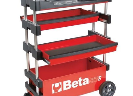 BETA C27S-R CARRELLO PORTAUTENSILI RICHIUDIBILE VUOTO ROSSO (A2024)