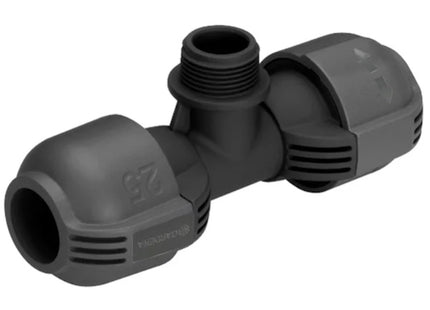 GARDENA 02787 ATTACCO A T DA MM25 X 3/4" FILETTO MASCHIO