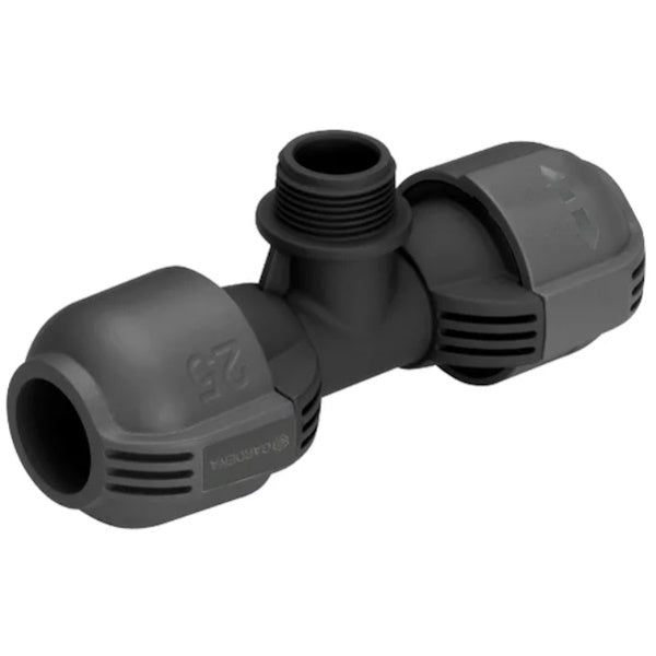 GARDENA 02787 ATTACCO A T DA MM25 X 3/4" FILETTO MASCHIO