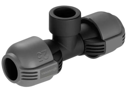 GARDENA 02790 ATTACCO A T DA MM25 X 3/4" FILETTO FEMMINA