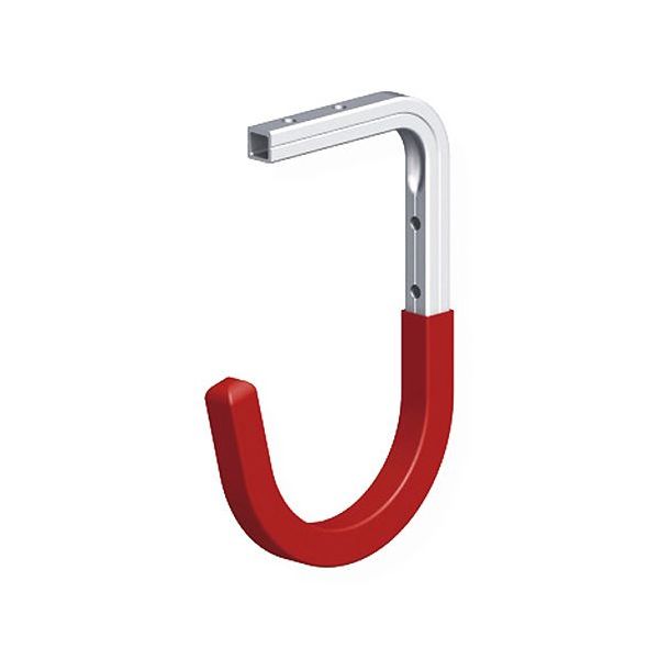 ALFER GANCIO PER PARETE/SOFFITTO GOMMATO ROSSO MM110 PORTATA MAX KG35