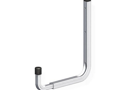 ALFER GANCIO PORTAVASO DA PARETE ALLUMINIO MM190-255 PORTATA MAX KG20