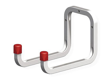 ALFER GANCIO PORTAUTENSILE DOPPIO ACCIAIO ZINCATO MM175 PORTATA KG20