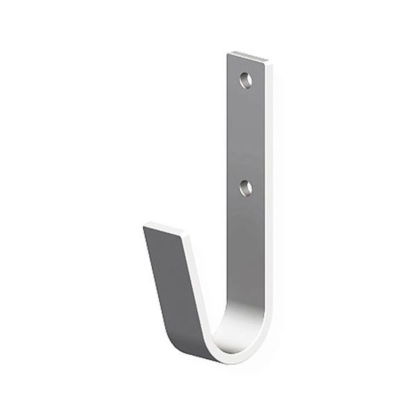 ALFER GANCIO PIATTO UNIVERSALE ACCIAIO ZINCATO MM 35 PORTATA KG30