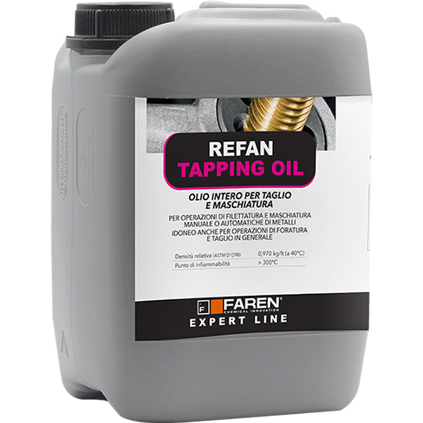 FAREN REFAN TAPPING OIL OLIO INTERO PER IL TAGLIO E LA MASCHIATURA LT1