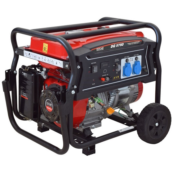 DUCAR GRUPPO ELETTROGENO DG 5750 MONOFASE 3,5 KW