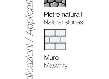 KRINO SERIE PUNTE DA MURO STANDARD IN BOX DA PZ 5 D.MM 4-10