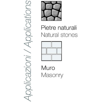 KRINO SERIE PUNTE DA MURO STANDARD IN BOX DA PZ 5 D.MM 4-10