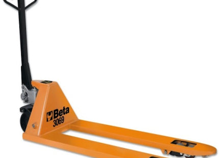 BETA  3069 CARRELLO TRANSPALLET PORTATA KG2500 CON FORCHE DA MM1150