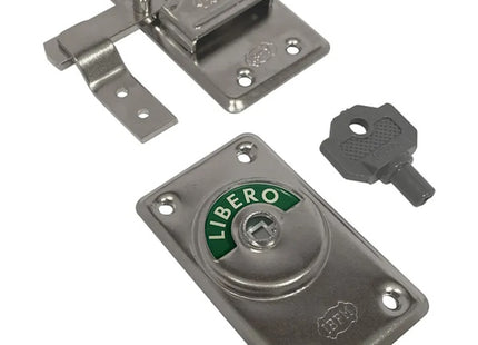 IBFM CATENACCIO LIBERO/OCCUPATO CON CHIAVE ART. 33 VERNICIATO GRIGIO