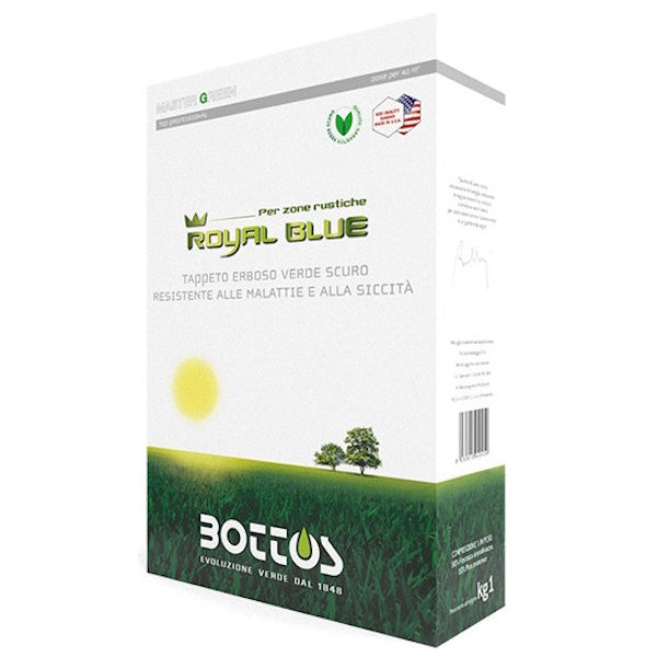 BOTTOS SEMENTI PER PRATO ROYAL BLUE SCATOLA DA KG1