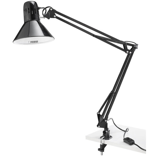FERVI LAMPADA SNODATA CON MORSETTO DA MM35 230V