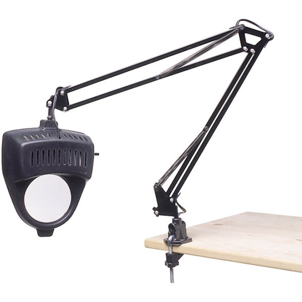 FERVI LAMPADA SNODATA CON LENTE D.MM100 E MORSETTO DA MM35 230V