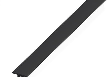 ALFER LISTELLO DI COPERTURA COAXIS PVC NERO MM16 MT1