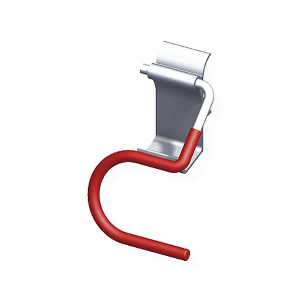 ALFER GANCIO PORTAUTENSILE COAXIS ALLUMINIO NATURALE MM 60 PORTATA KG10